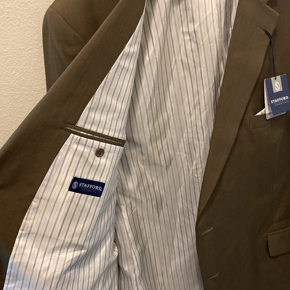 Stafford classic fit 2 piece suit NWT - Picture 3 of 14